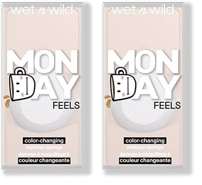 wet n wild Mood Makeup Sponge Monday Feels (Pack of 2)