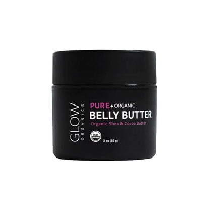 100% Organic Belly Butter, Prevents Stretch