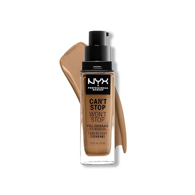 NYX PROFESSIONAL MAKEUP Can't Stop Won't Stop Foundation, - Golden