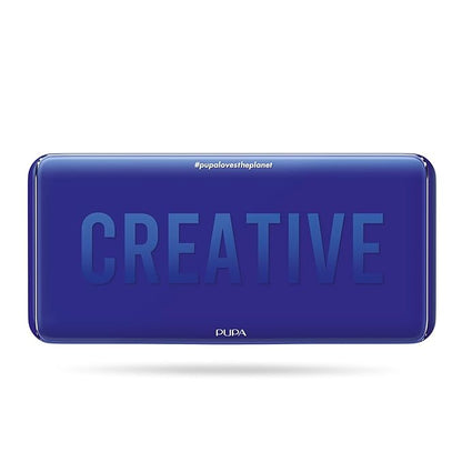 Pupa Milano Make-Up Palette L, 005 Blue, 0. 71 oz