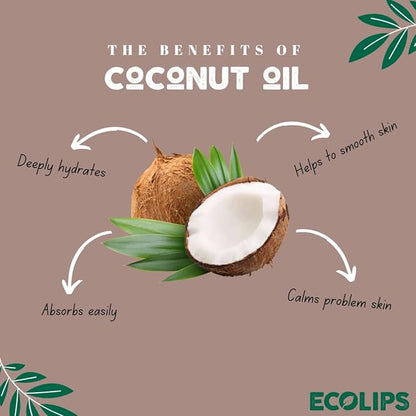 Eco Lips Vanilla Bean Lip Sugar Scrub & Blackberry Intensive Overnight Lip Repair Mask Duo - 100% Organic Lip Care Treatment - Gently Exfoliate, Polish, & Repair Dry, Flaky Lips