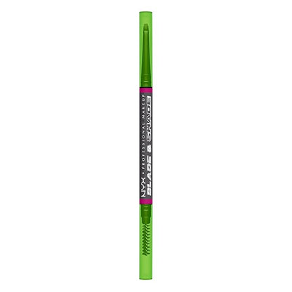 NYX PROFESSIONAL MAKEUP Blade & Shade Brow Pencil, Nano Mechanical Eyebrow Pencil, Up to 16HR Make Up Wear - Grey