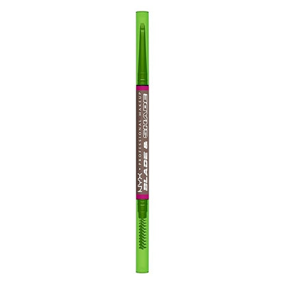 NYX PROFESSIONAL MAKEUP Blade & Shade Brow Pencil, Nano Mechanical Eyebrow Pencil, Up to 16HR Make Up Wear - Cool Ash Brown