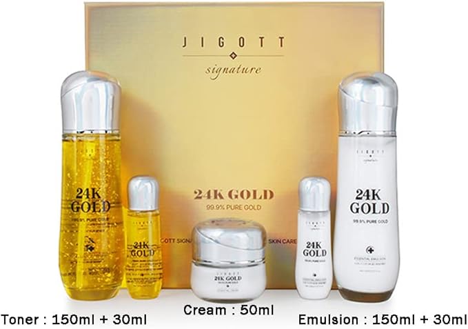 Signature 24K Gold Essential Skin Care Glowing