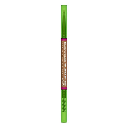 NYX PROFESSIONAL MAKEUP Blade & Shade Brow Pencil, Nano Mechanical Eyebrow Pencil, Up to 16HR Make Up Wear - Ash Blonde
