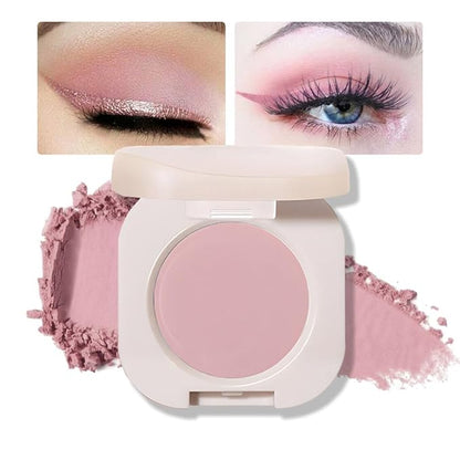 Matte Eyeshadow Palette Makeup for Green Blue Eyes, Matte Nude Pink eyeshadow For Old Women, Holographic Multichrome Cream Iridescent Single Monochrome Eye Shadow Makeup