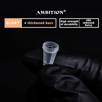 Ambition Glory Tattoo Cartridges #12 Standard 14RL Needles Disposable 20pcs 0.35mm 14 Round Liner for Rotary Tattoo Machine Supply