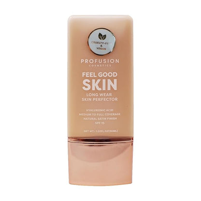 Profusion Cosmetics Lightweight Liquid Foundation for a Flawless Light 1