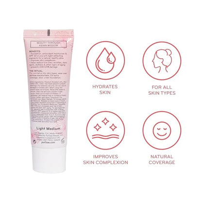 pūrlisse Radiant Glow Illuminating BB Cream Spf30 (Fair) Oz (Light)