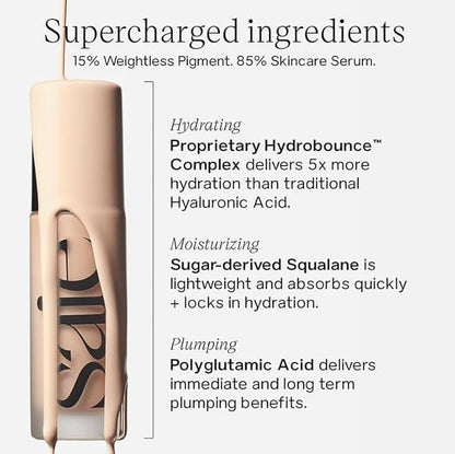 Saie Glowy Super Skin Tint Liquid Foundation - 26 (1.) 01 oz