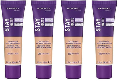 Rimmel Stay Matte Liquid Foundation, Soft Beige, 1 of 4