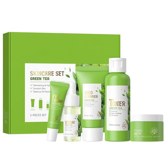 Skin Care Set, Green Tea Skin