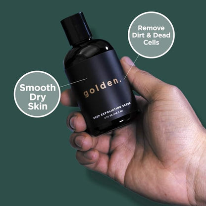 Golden Grooming Co. Exfoliating Face Scrub Types-4oz