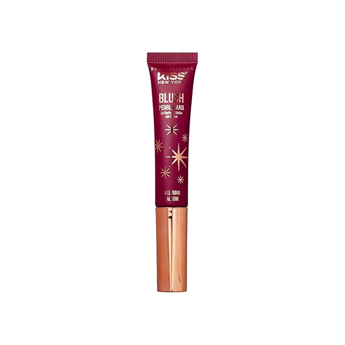 Kiss New York Professional Pearl Liquid Blush Beauty (Alluring Allium)