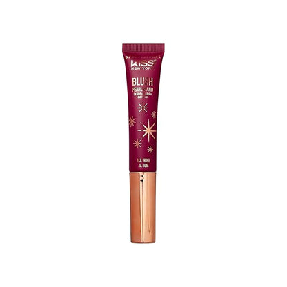 Kiss New York Professional Pearl Liquid Blush Beauty (Alluring Allium)