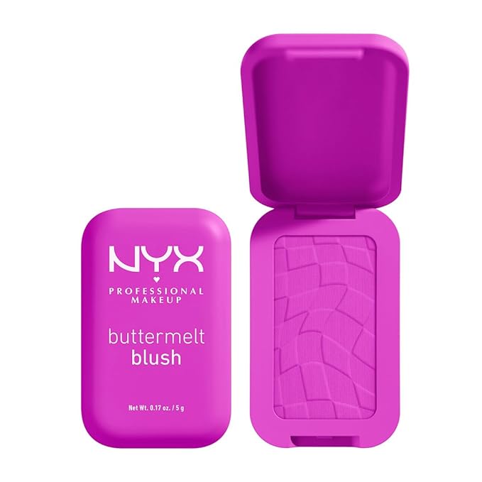 NYX PROFESSIONAL MAKEUP Buttermelt Powder Blush, Fade and The Butta