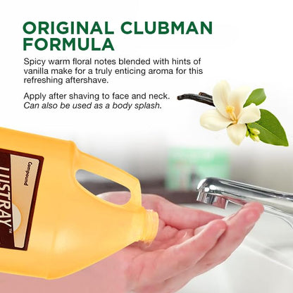 Clubman Lustray Bay Rum After Shave, 1 Gallon