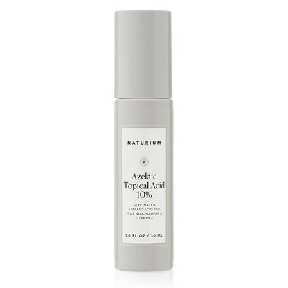 Naturium Azelaic Topical Acid 10%, Face & Skin Care Beauty Treatment with Niacinamide & Vitamin C, 1 oz