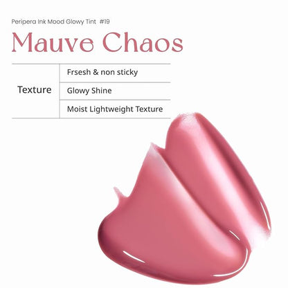 Peripera INK MOOD GLOWY TINT 019 MAUVE CHAOS Lip
