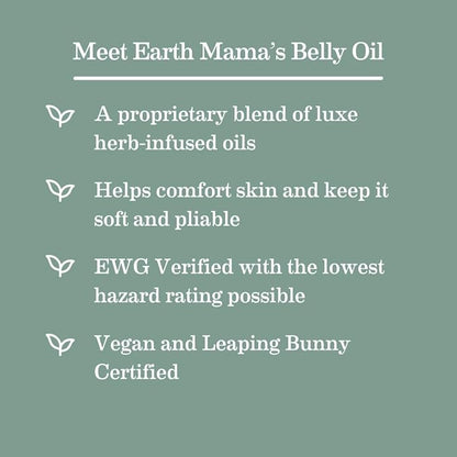 Earth Mama Belly Oil for Dry During