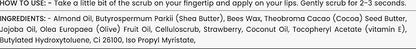 Lip Scrub strawberry 0.35 fl/oz