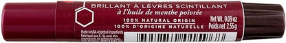 Burt's Bees Lip Shimmer, Plum, 0.09 Ounces each (Value Pack of 5)