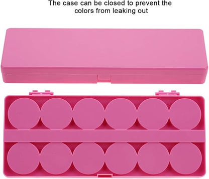 Nail Art Palette, 24 Grid Plastic Nail Art