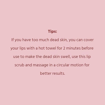 Lip Scrub, Lip Scrubs Exfoliator Moisturizer