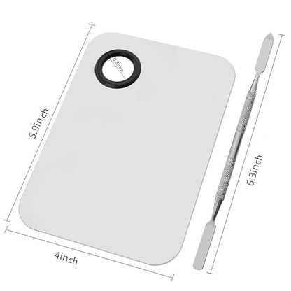 6 by 4 Inches Makeup Palette Stainless Steel
