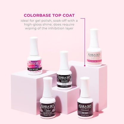 KIARA SKY Gel Polish Base Coat, Adhesive Bond 0.5 fl oz