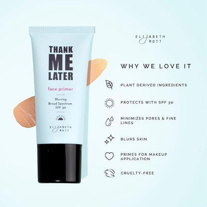 Elizabeth Mott Thank Me Later Blurring Face Primer Grip Formula, 30 g
