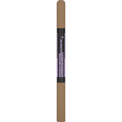 Maybelline Express Brow 2-In-1 Pencil and Powder Eyebrow Makeup, Blonde, 1 Count