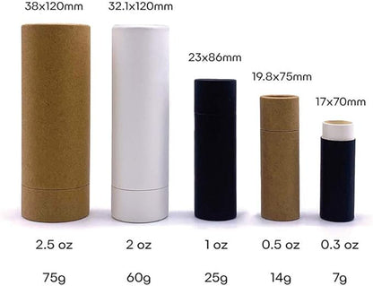 10 Pcs 1oz Cardboard Lip Balm Lotion