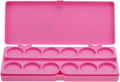 Nail Art Palette, 24 Grid Plastic Nail Art