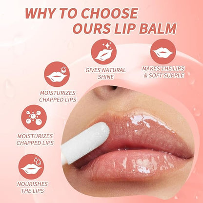 Korean Lip Oil - Fruity Flavor Lip Glow Glow