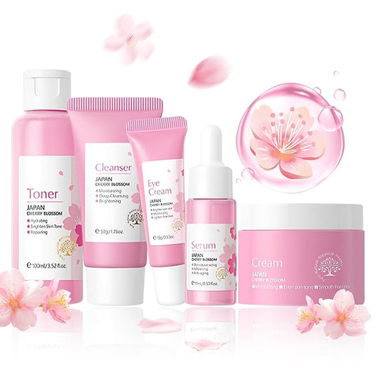 Skin Care Set, Cherry Blossom Skin
