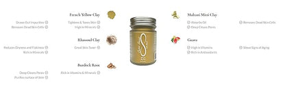 100% Natural Vitamin B Clay Exfoliating
