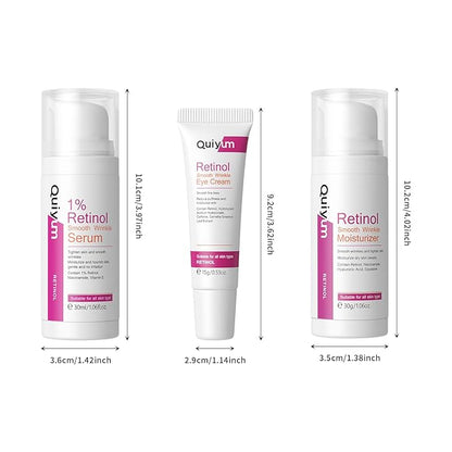 Anti Aging Skin Care Set, 1%