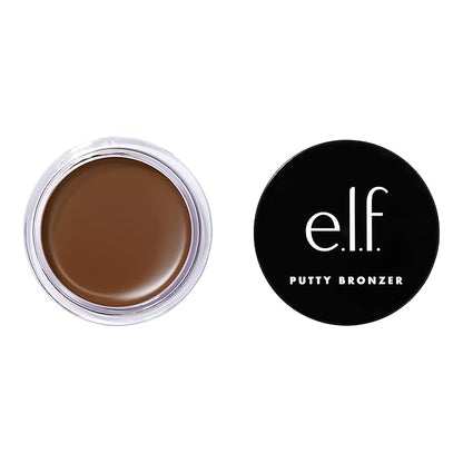 e.l.f. Putty Bronzer, Creamy & Highly Pigmented Formula, Sun Kissed, 0.35 Oz