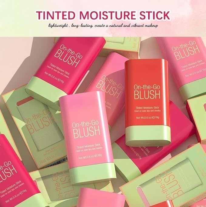 On-the-Go Makeup Blush Stick Tinted Moisture Stick, Shadow