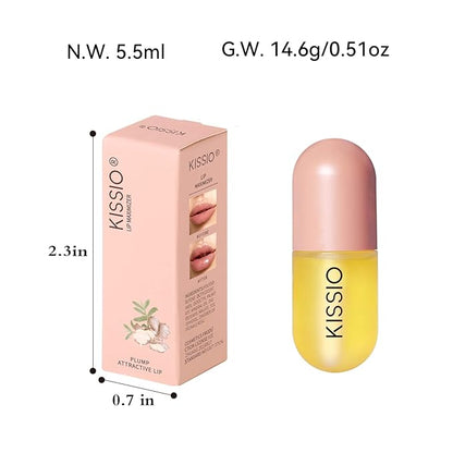 KISSIO Lip Plumper,Natural Lip Plumper 5.5ml