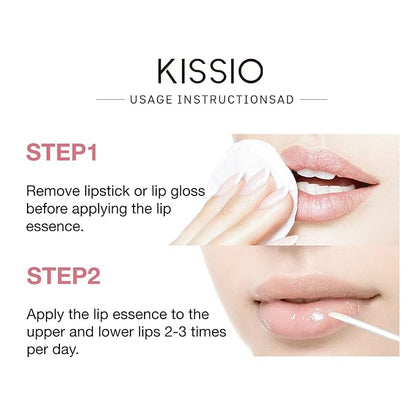 KISSIO Lip Plumper,Natural Lip Plumper 5.5ml