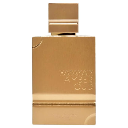Haramain Al Amber Oud Gold Edition - Arabian Perfume for Women and Men - Unisex Long Lasting Amber for Men and Women - 3.33 oz