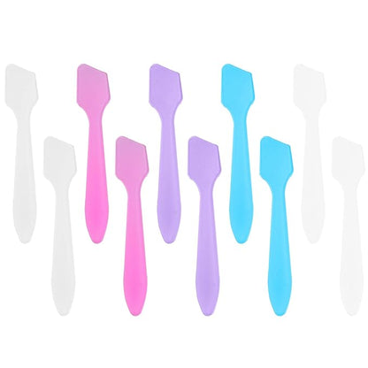 Beaupretty Cosmetic Spatula Stick 150pcs Cosmetic Spatula Plastic