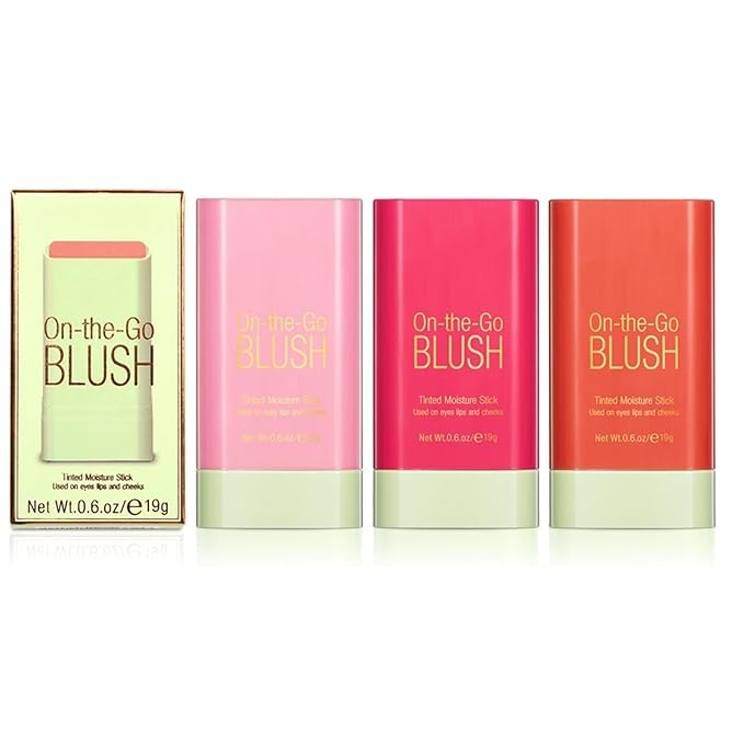 On-the-Go Makeup Blush Stick Tinted Moisture Stick, Shadow