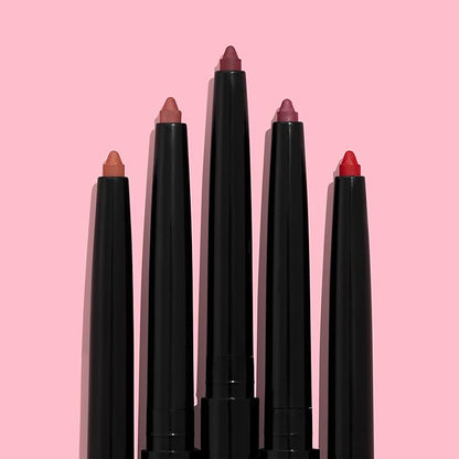 wet n wild Perfect Pout Matte Retractable Gel Lip Liner Pencil, Rich Creamy Long Lasting Color, Well-Defined and Flawless Application, Vegan & Cruelty-Free - Red Bare To Comment