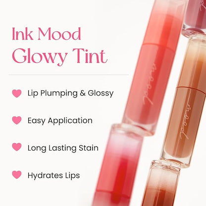 Peripera INK MOOD GLOWY TINT 019 MAUVE CHAOS Lip
