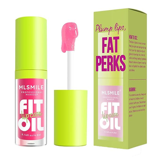 8 Colors Lip Oil Lip Glaze, Hydrating Lip
