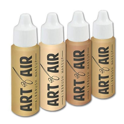 4pc FAIR Complexion Professional Airbrush Cosmetic 2 oz
