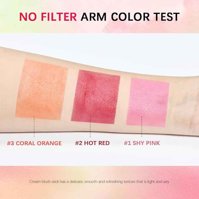 On-the-Go Makeup Blush Stick Tinted Moisture Stick, Shadow